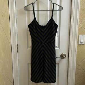 NWT blue and gold dress size S
